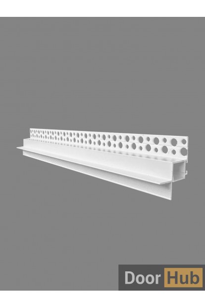 White Standard LED Shadow Gap Profile – Ceiling Lighting Solution for Developers UAE
